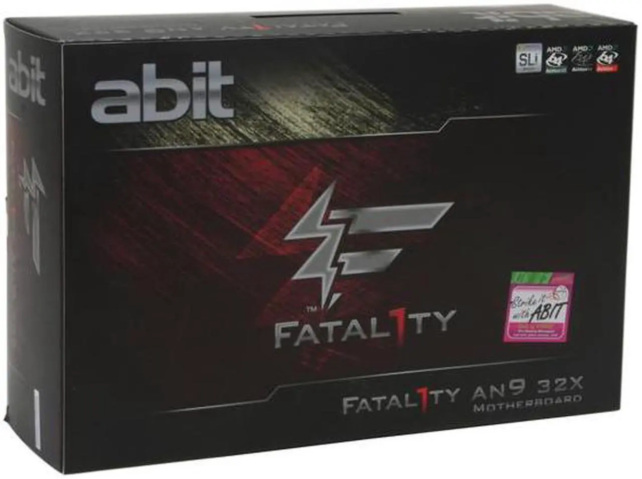 Alt view image 7 of 7 - ABIT Fatal1ty AN9 32X AM2 NVIDIA nForce 590 SLI MCP/SPP 190 ATX AMD Motherboard