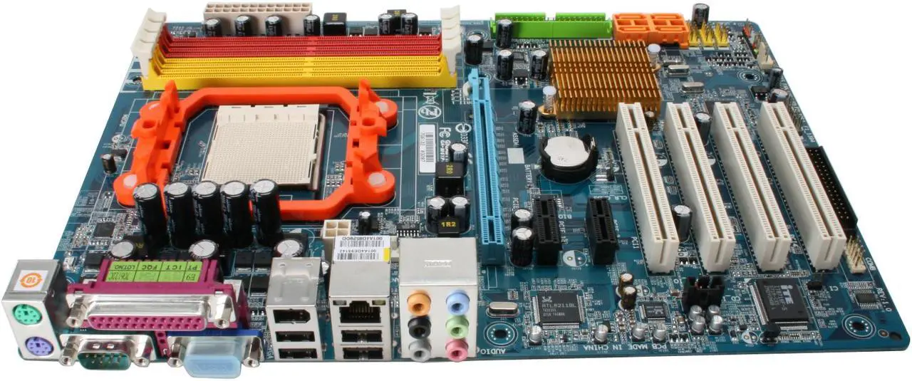 Alt view image 8 of 13 - GIGABYTE GA-M61P-S3 AM2 NVIDIA GeForce 6100 / nForce 430 ATX AMD Motherboard