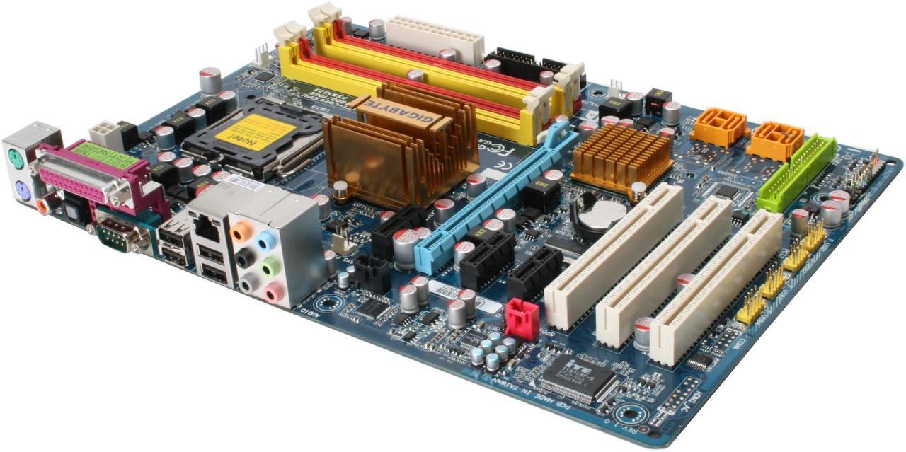 Main image of GIGABYTE GA-P35-DS3L LGA 775 Intel P35 ATX All Solid Capacitor Intel Motherboard