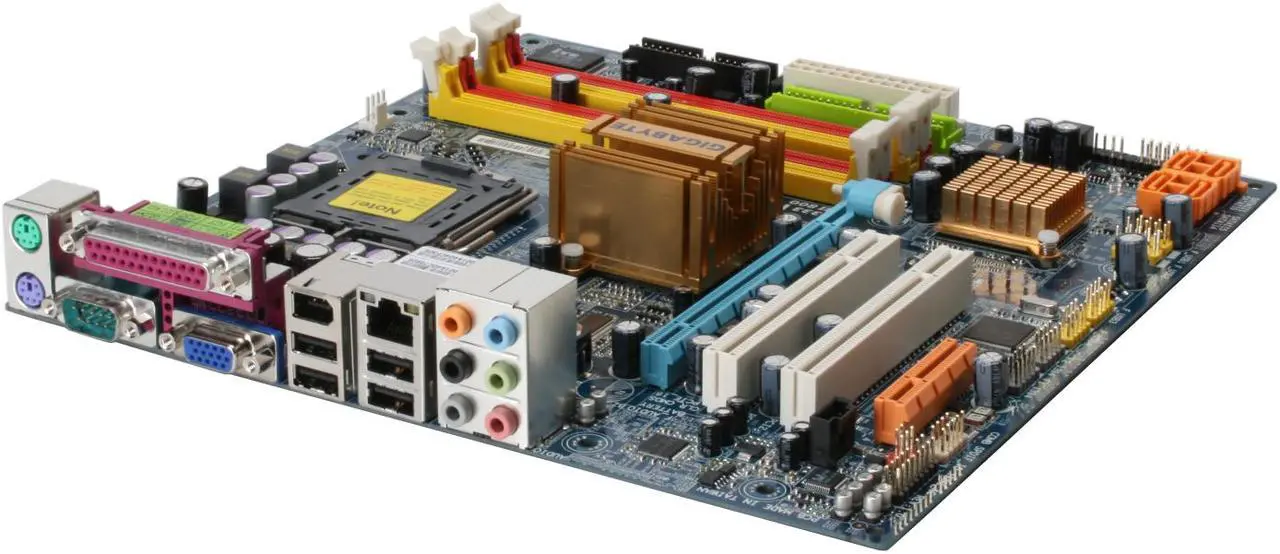 GIGABYTE GA-G33M-S2 LGA 775 Intel G33 Micro ATX Intel Motherboard