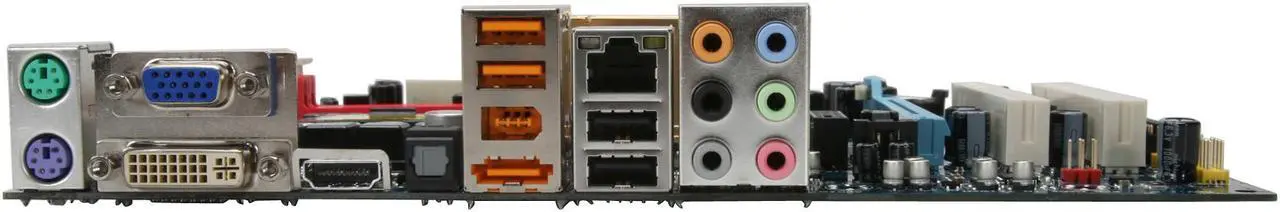 Alt view image 2 of 7 - GIGABYTE GA-73PVM-S2H LGA 775 NVIDIA GeForce 7100 HDMI Micro ATX Intel Motherboard