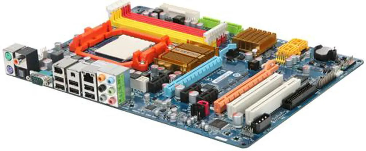 Main image of GIGABYTE GA-MA790X-DS4 AM2+/AM2 AMD 790X ATX Ultra Durable II AMD Motherboard