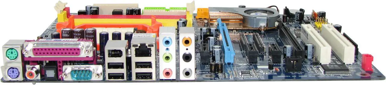 Main image of GIGABYTE GA-M55SLI-S4 AM2 NVIDIA nForce4 SLI ATX AMD Motherboard