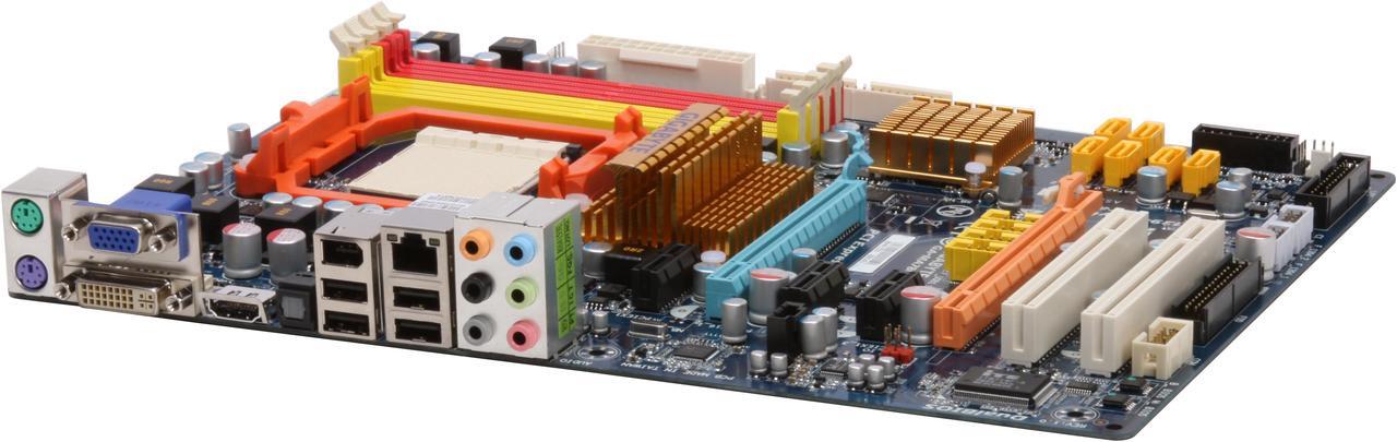 Main image of GIGABYTE GA-MA78G-DS3H AM2+/AM2 AMD 780G HDMI ATX AMD Motherboard