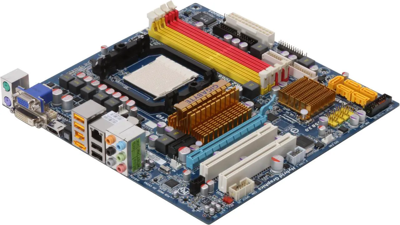 Main image of GIGABYTE GA-MA78GPM-DS2H AM2+/AM2 AMD 780G HDMI Micro ATX AMD Motherboard
