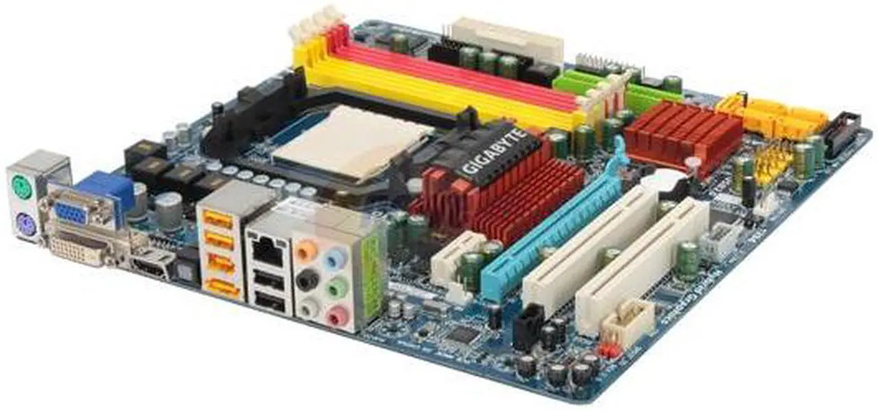 Main image of GIGABYTE GA-MA78GM-S2HP AM2+/AM2 AMD 780G HDMI Micro ATX AMD Motherboard