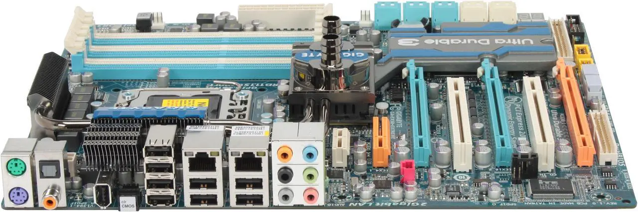 Alt view image 2 of 5 - GIGABYTE GA-EX58-EXTREME LGA 1366 Intel X58 ATX Intel Motherboard