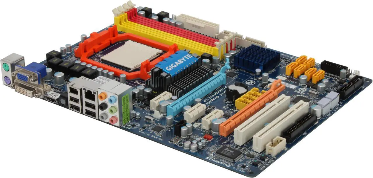 Main image of GIGABYTE GA-MA78G-DS3HP AM2+/AM2 AMD 780G HDMI ATX AMD Motherboard