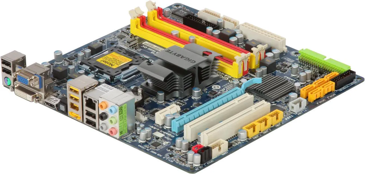 Main image of GIGABYTE GA-EG45M-UD2H LGA 775 Intel G45 HDMI Micro ATX Intel Motherboard