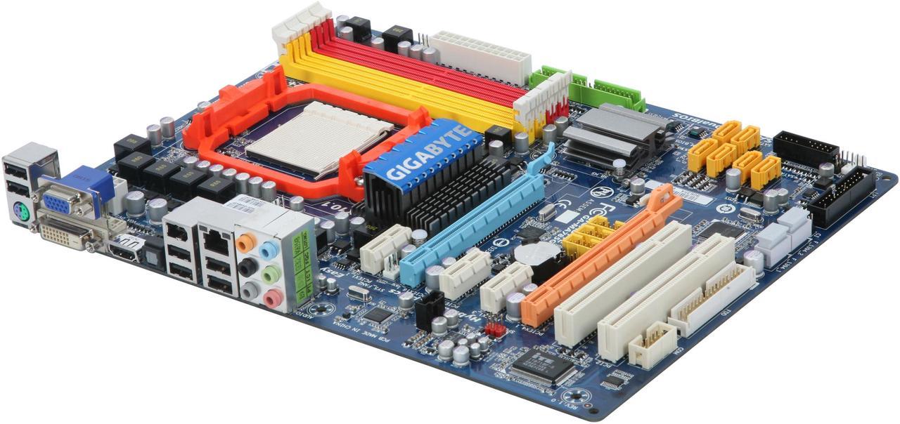 GIGABYTE GA-MA785G-UD3H AM3/AM2+/AM2 AMD 785G HDMI ATX AMD Motherboard