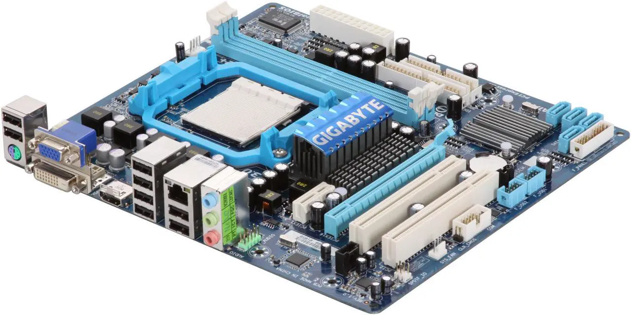 Main image of GIGABYTE GA-MA78LM-S2H AM3/AM2+/AM2 AMD 760G HDMI Micro ATX AMD Motherboard