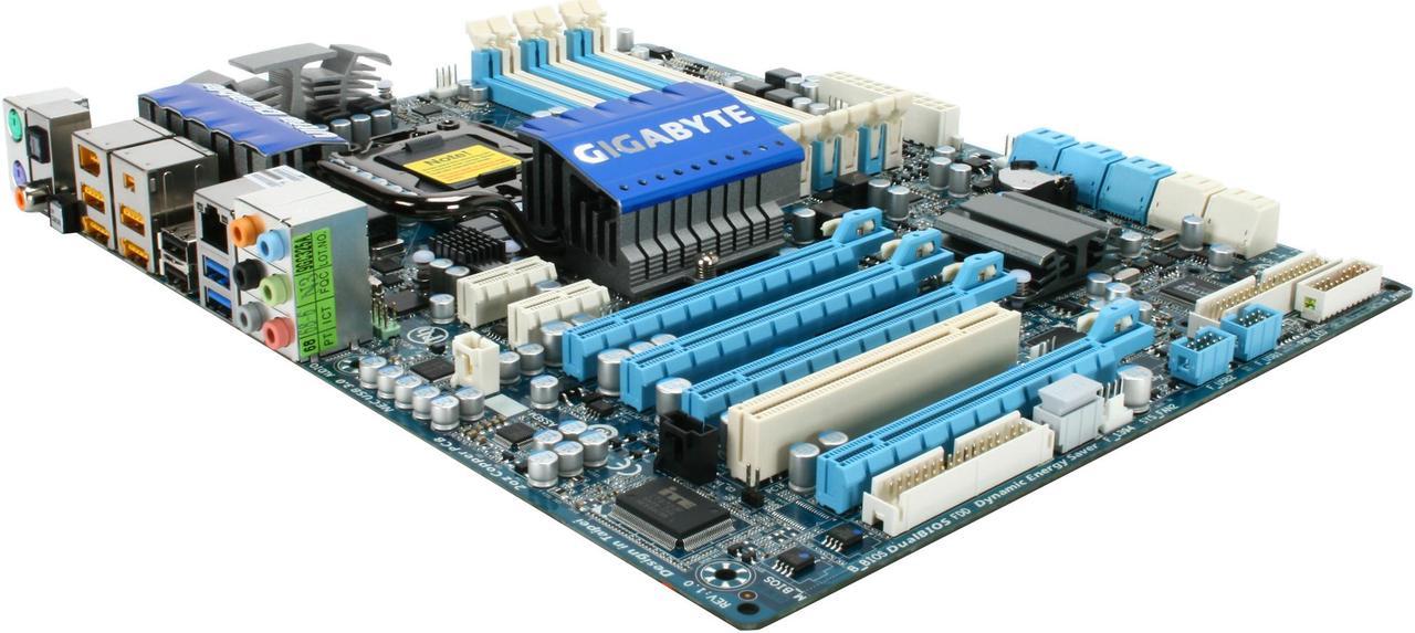 GIGABYTE GA-X58A-UD3R LGA 1366 Intel X58 SATA 6Gb/s USB 3.0 ATX Intel Motherboard