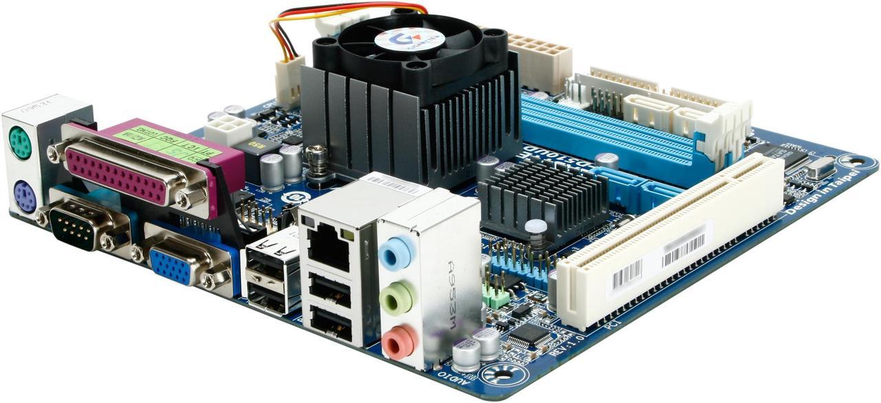 GIGABYTE GA-D510UD Intel Atom D510 BGA559 Intel NM10 Mini ITX Motherboard / CPU Combo