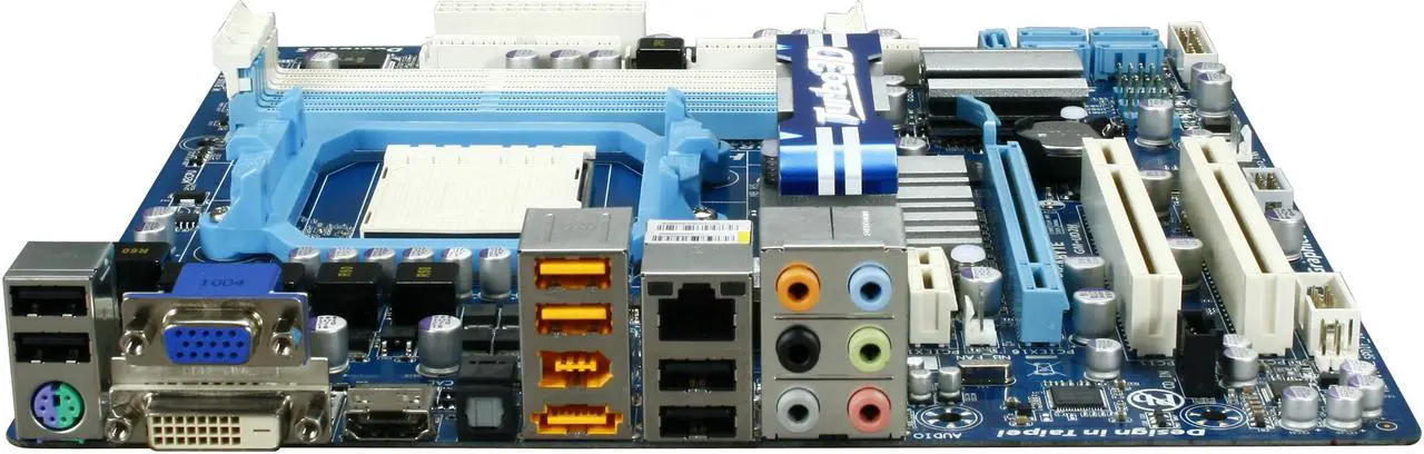 Alt view image 2 of 5 - GIGABYTE GA-880GM-UD2H AM3 AMD 880G HDMI Micro ATX AMD Motherboard