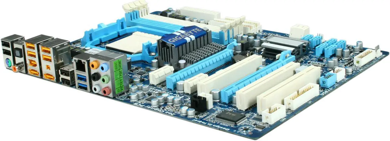 Main image of GIGABYTE GA-870A-UD3 AM3 AMD 870 USB 3.0 ATX AMD Motherboard