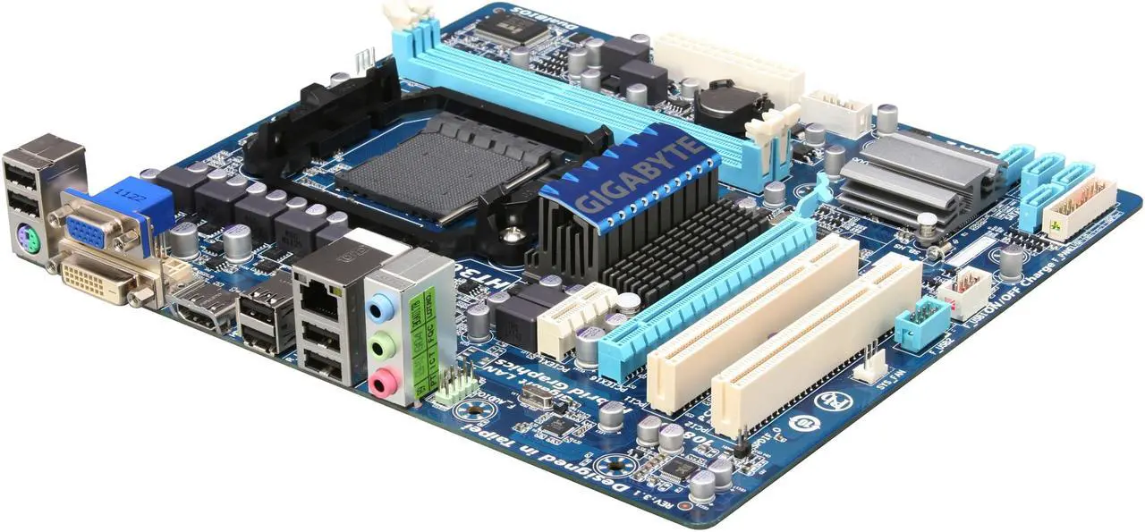 Main image of GIGABYTE GA-880GM-D2H (REV. 3.1) AM3+ AMD 880G HDMI Micro ATX AMD Motherboard