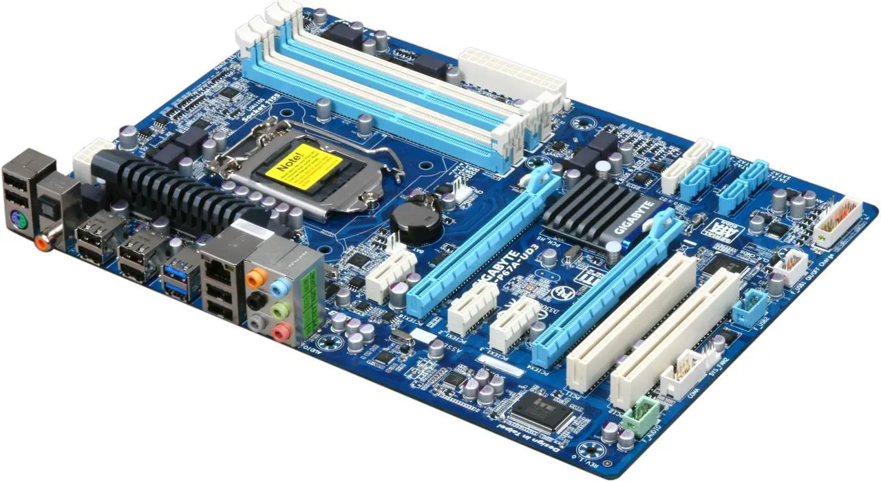 Main image of GIGABYTE GA-P67A-UD3 LGA 1155 Intel P67 USB 3.0 ATX Intel Motherboard