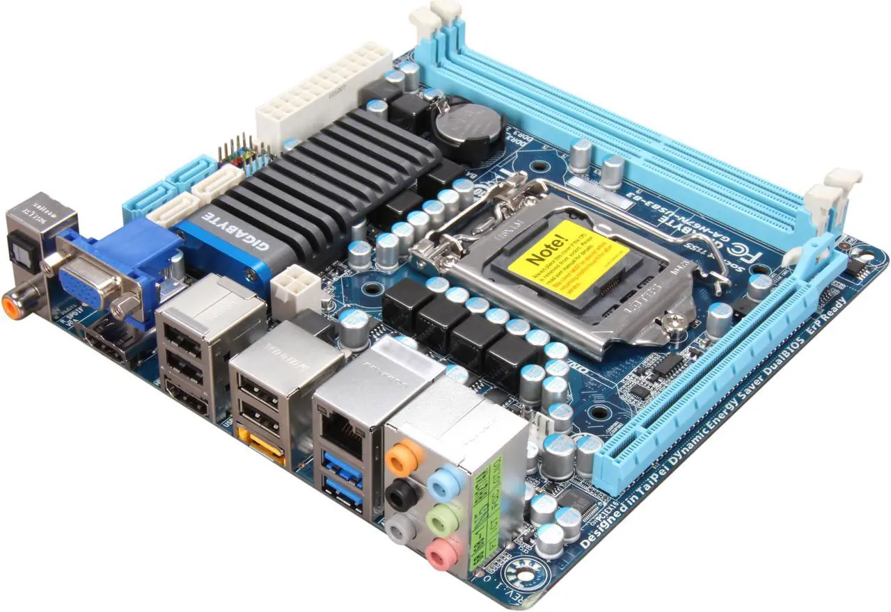 Main image of GIGABYTE GA-H67N-USB3-B3 LGA 1155 Intel H67 HDMI USB 3.0 Mini ITX Intel Motherboard