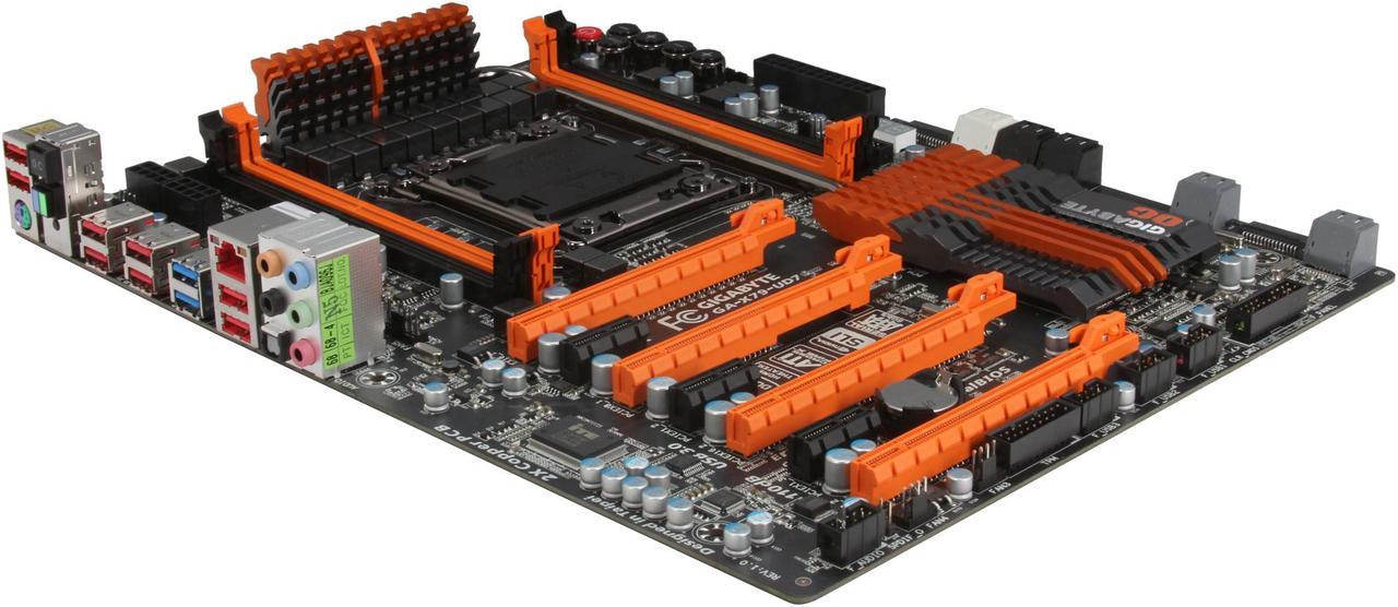 GIGABYTE GA-X79-UD7 LGA 2011 Intel X79 SATA 6Gb/s USB 3.0 XL ATX Intel Motherboard