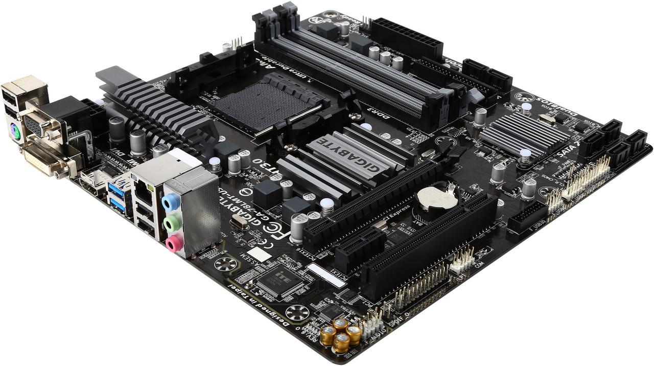 GIGABYTE GA-78LMT-USB3 (rev. 6.0) AM3+/AM3 AMD 760G USB 3.0 HDMI Micro ATX AMD Motherboard