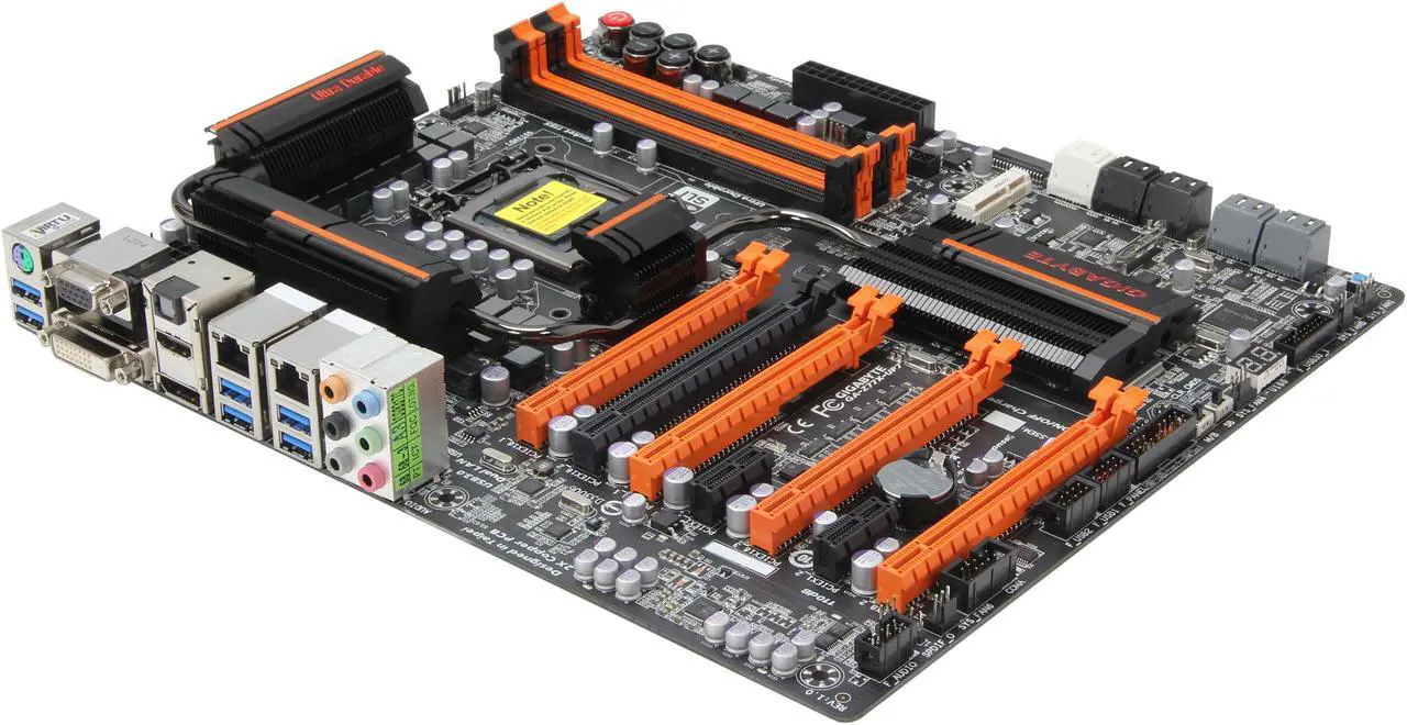 Main image of GIGABYTE GA-Z77X-UP7 LGA 1155 Intel Z77 HDMI USB 3.0 Extended ATX Intel Motherboard