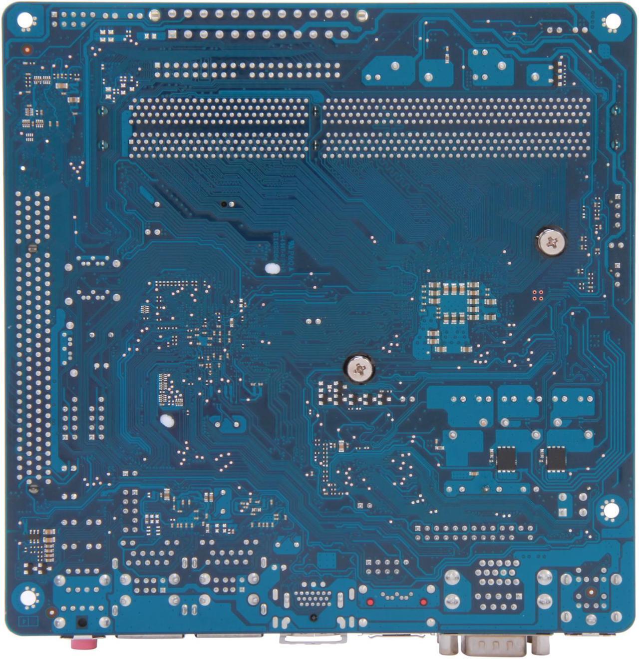 Alt view image 4 of 5 - GIGABYTE GA-C847N-D Intel Celeron 847 1.1GHz Intel NM70 Mini ITX Motherboard / CPU / VGA Combo
