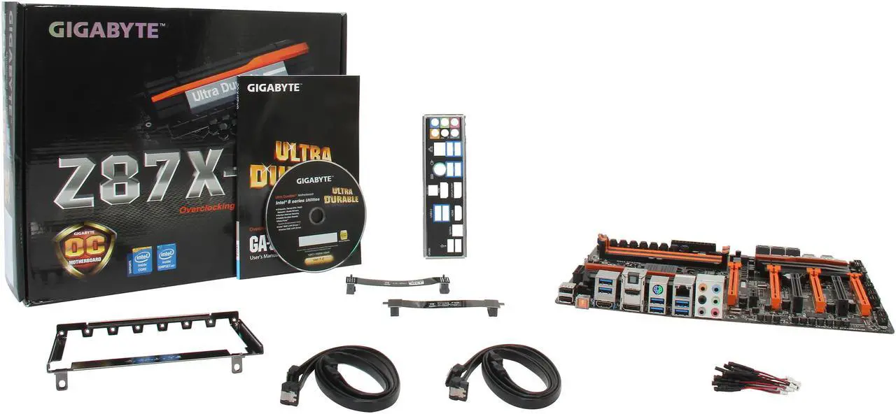 Alt view image 5 of 5 - GIGABYTE GA-Z87X-OC LGA 1150 Intel Z87 HDMI USB 3.0 ATX Intel Motherboard with UEFI BIOS