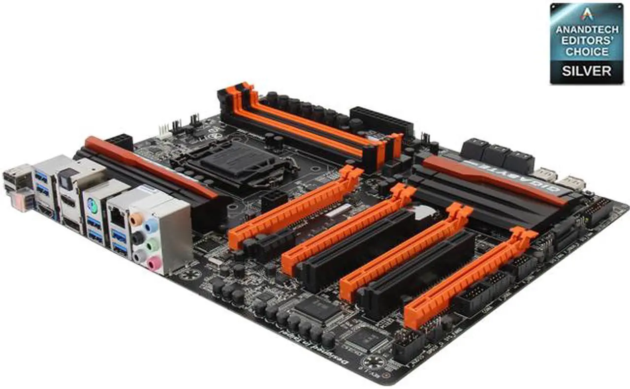 Main image of GIGABYTE GA-Z87X-OC LGA 1150 Intel Z87 HDMI USB 3.0 ATX Intel Motherboard with UEFI BIOS