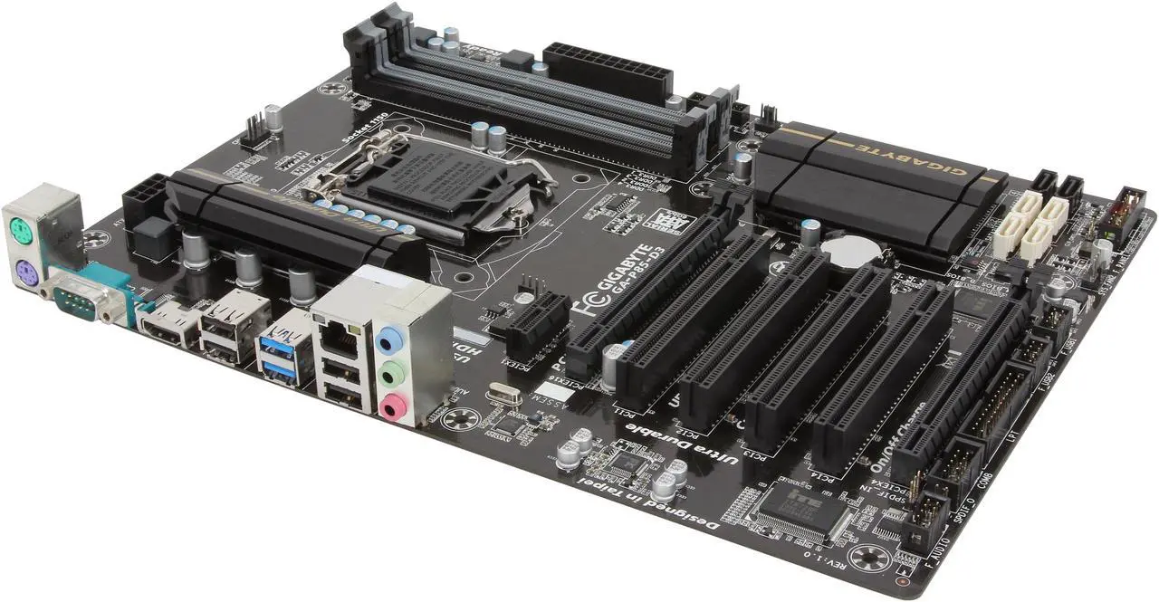 Main image of GIGABYTE GA-P85-D3 LGA 1150 Intel B85 HDMI USB 3.0 ATX Intel Motherboard