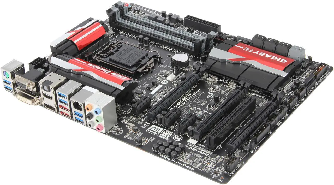 Main image of GIGABYTE GA-Z87X-UD4H LGA 1150 Intel Z87 HDMI USB 3.0 ATX Intel Motherboard