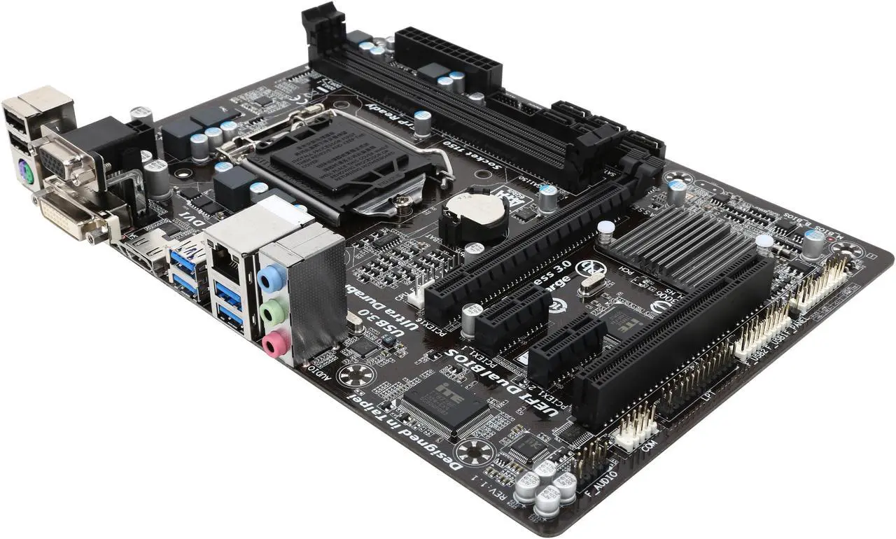 Main image of GIGABYTE GA-H87M-HD3 LGA 1150 Intel H87 HDMI USB 3.0 Micro ATX Intel Motherboard With UEFI BIOS