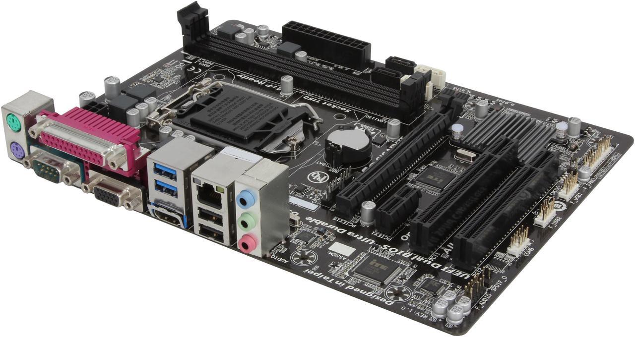 Main image of GIGABYTE GA-H81M-S2PH LGA 1150 Intel H81 HDMI USB 3.0 Micro ATX Intel Motherboard