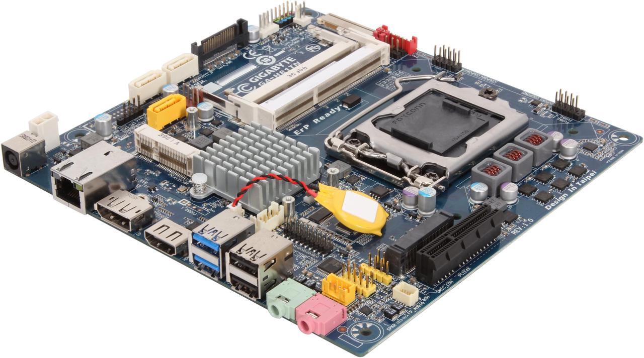 GIGABYTE GA-H81TN LGA 1150 Intel H81 HDMI SATA 6Gb/s USB 3.0 Thin Mini-ITX Intel Motherboard