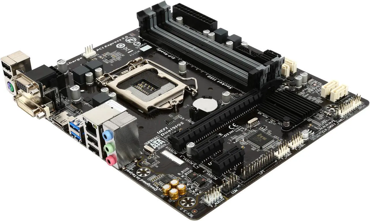 Main image of GIGABYTE GA-B85M-DS3H (rev. 3.0) LGA 1150 Intel B85 HDMI USB 3.0 Micro ATX Intel Motherboard