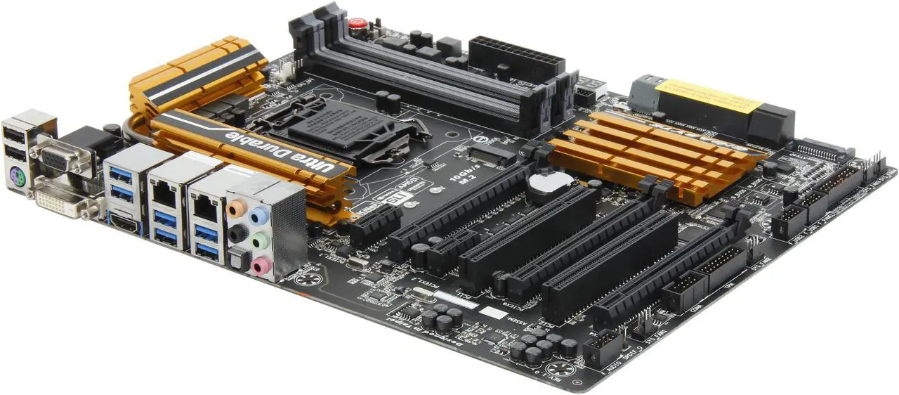 Main image of GIGABYTE GA-Z97X-UD5H LGA 1150 Intel Z97 HDMI USB 3.0 ATX Intel Motherboard