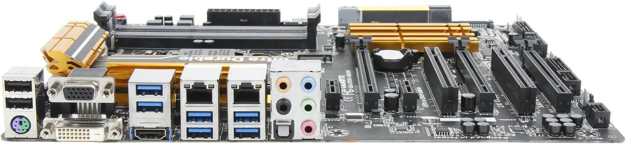 Alt view image 2 of 5 - GIGABYTE GA-Z97X-UD5H LGA 1150 Intel Z97 HDMI USB 3.0 ATX Intel Motherboard