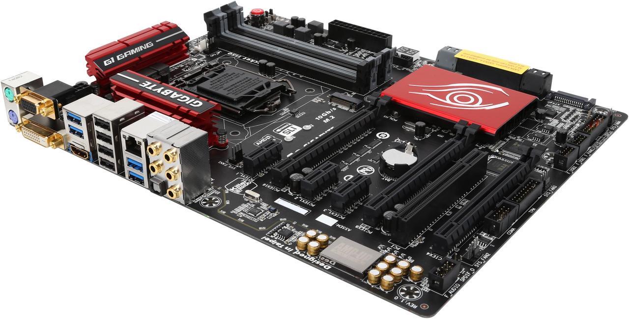 Main image of GIGABYTE G1 Gaming GA-Z97X-Gaming 7 LGA 1150 Intel Z97 HDMI SATA 6Gb/s USB 3.0 ATX Intel Motherboard