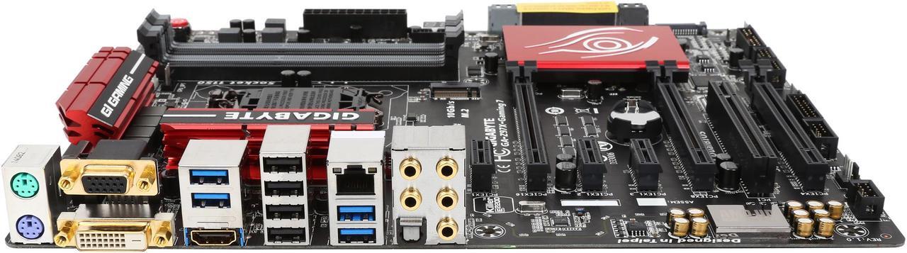 Alt view image 3 of 5 - GIGABYTE G1 Gaming GA-Z97X-Gaming 7 LGA 1150 Intel Z97 HDMI SATA 6Gb/s USB 3.0 ATX Intel Motherboard