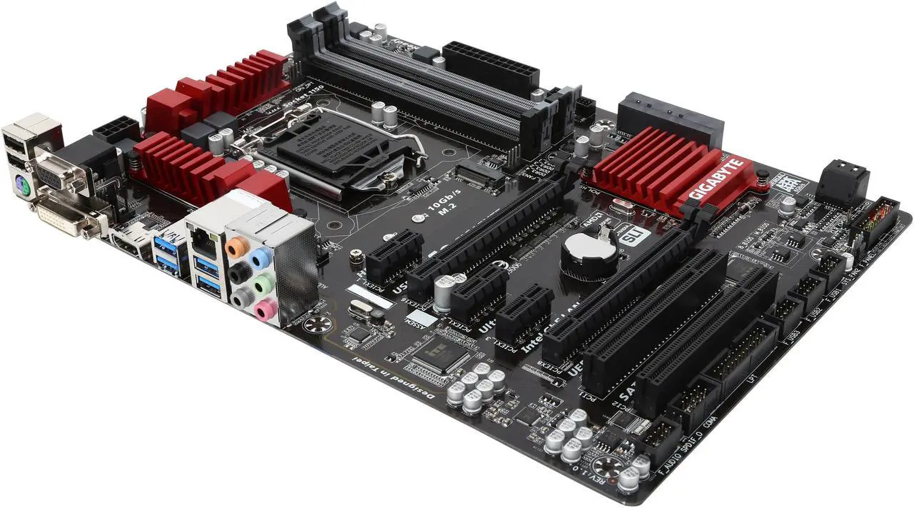 Main image of GIGABYTE GA-Z97X-SLI LGA 1150 Intel Z97 HDMI USB 3.0 ATX Intel Motherboard