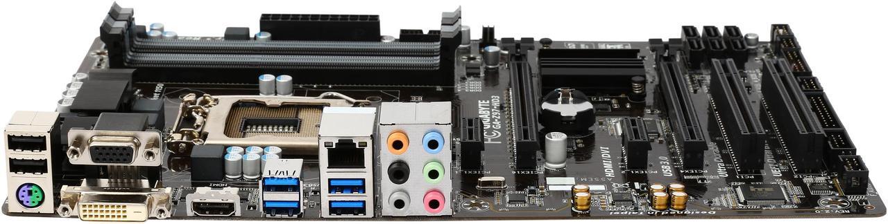 Alt view image 3 of 5 - GIGABYTE GA-Z97-HD3 (rev. 2.0) LGA 1150 Intel Z97 HDMI SATA 6Gb/s USB 3.0 ATX Intel Motherboard