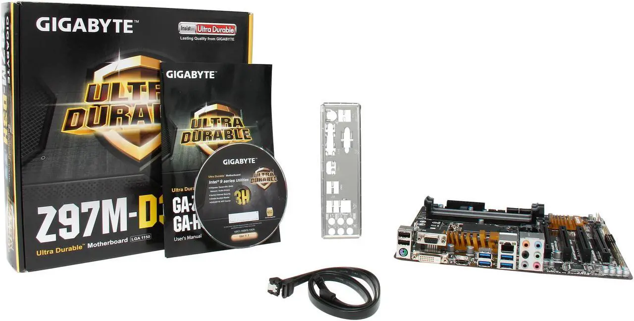 Alt view image 6 of 5 - GIGABYTE GA-Z97M-D3H LGA 1150 Intel Z97 HDMI USB 3.0 Micro ATX Intel Motherboard