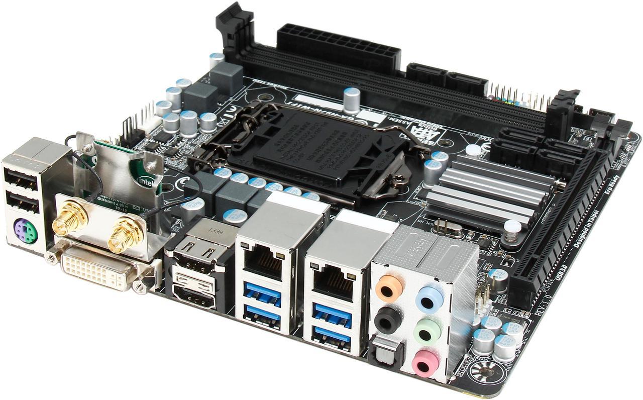 GIGABYTE GA-H97N-WIFI LGA 1150 Intel H97 HDMI SATA 6Gb/s USB 3.0 Mini ITX Intel Motherboard