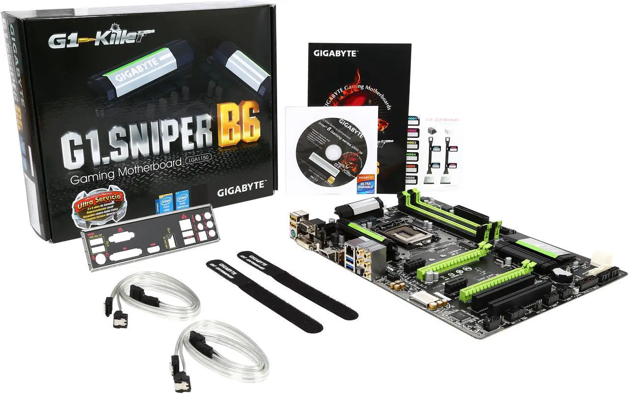 Alt view image 6 of 5 - GIGABYTE GA-G1.SNIPER B6 LGA 1150 Intel B85 HDMI USB 3.0 ATX Intel Motherboard