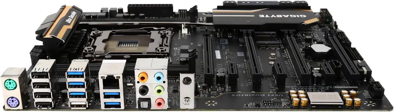 Alt view image 3 of 5 - GIGABYTE GA-X99-UD3P (rev. 1.0) LGA 2011-v3 Intel X99 USB 3.0 ATX Intel Motherboard