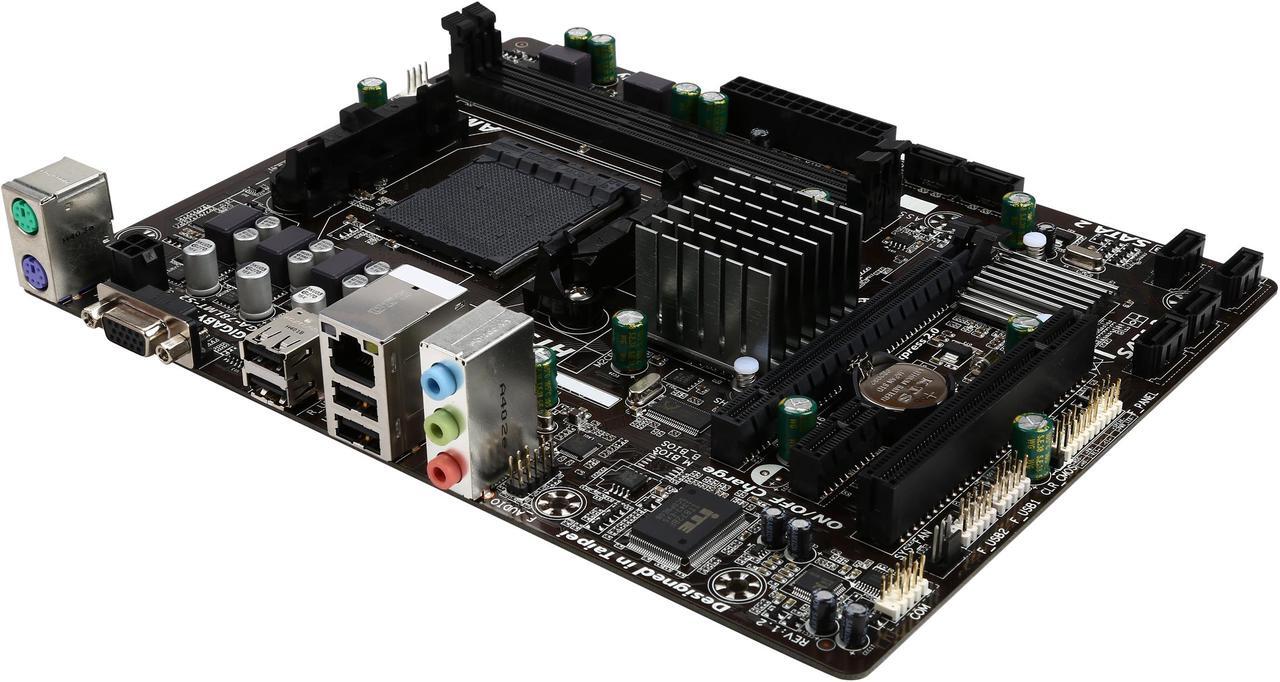 Main image of GIGABYTE GA-78LMT-S2 AM3+ AMD 760G + SB710 Micro ATX AMD Motherboard