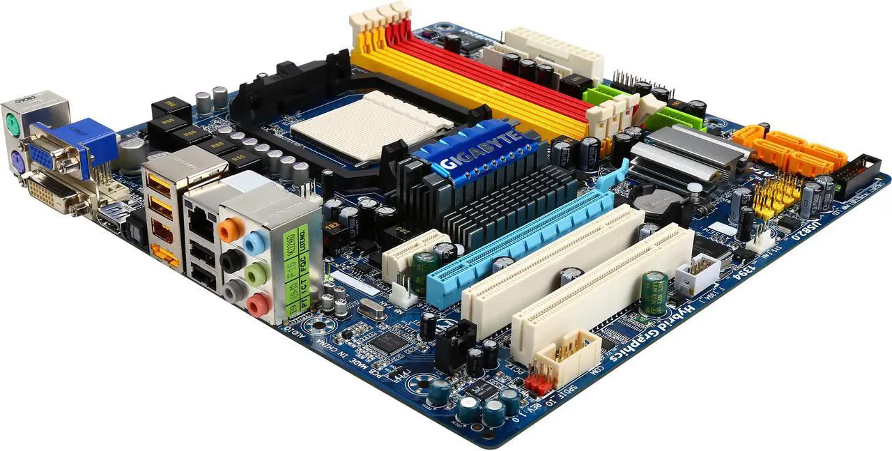 Main image of GIGABYTE GA-MA78GM-US2H AM2+/AM2 AMD 780G HDMI Micro ATX AMD Motherboard