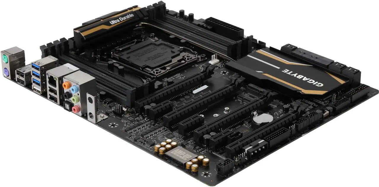 Main image of GIGABYTE GA-X99-SLI (rev. 1.0) LGA 2011-v3 Intel X99 USB 3.0 ATX Intel Motherboard
