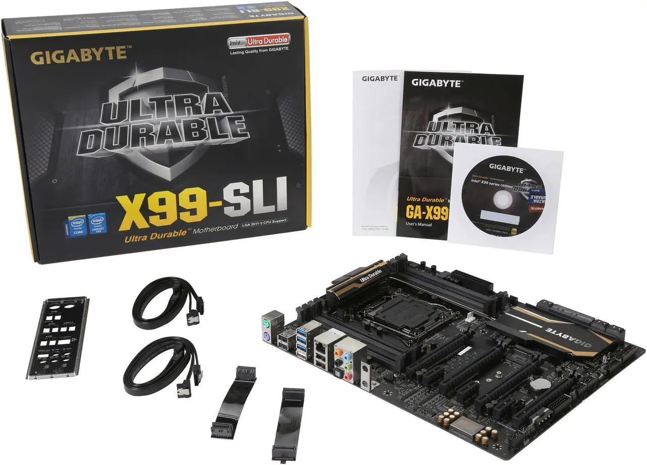 Alt view image 6 of 5 - GIGABYTE GA-X99-SLI (rev. 1.0) LGA 2011-v3 Intel X99 USB 3.0 ATX Intel Motherboard