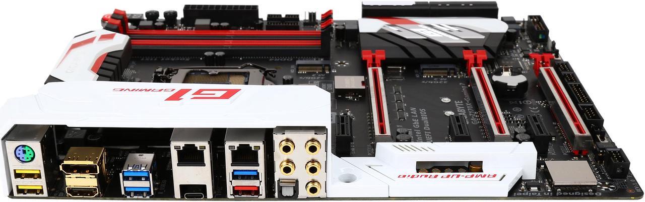 Alt view image 3 of 5 - GIGABYTE G1 Gaming GA-Z170X-Gaming 7 (rev. 1.0) LGA 1151 Intel Z170 HDMI USB 3.1 USB 3.0 ATX Intel Motherboard