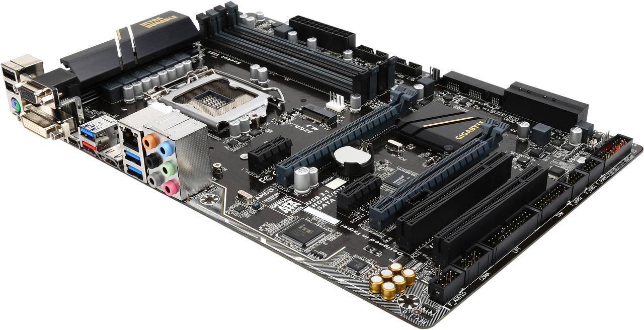 GIGABYTE GA-Z170-HD3P (rev. 1.0) LGA 1151 Intel Z170 HDMI SATA 6Gb/s USB 3.1 USB 3.0 ATX Intel Motherboard